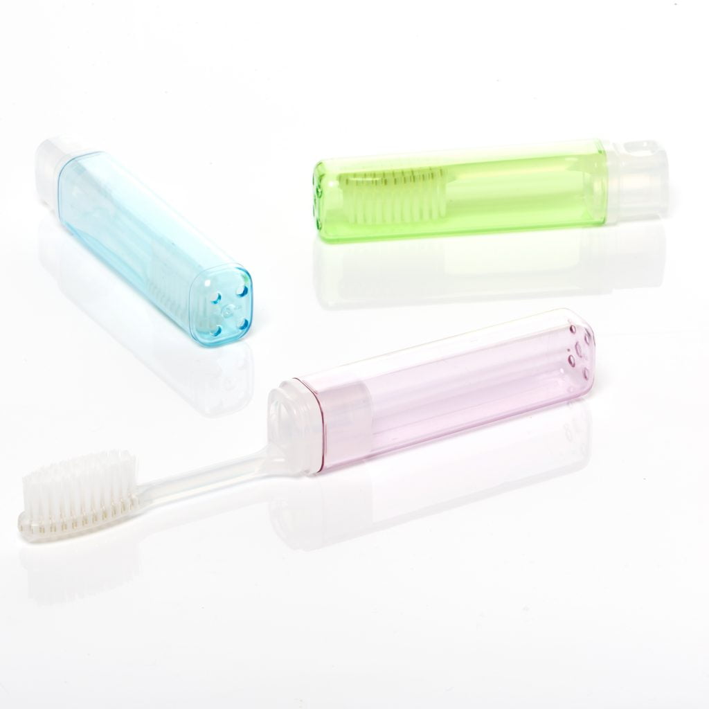 brosse à dents orthodontique de voyage